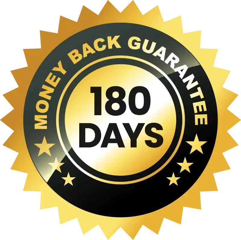 Prostate Max- Money-Back Guarantee Badge