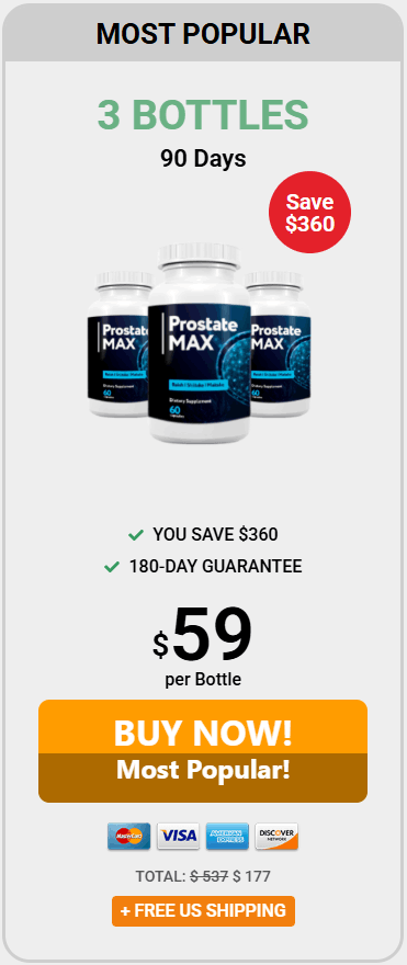 Prostate Max-3-bottle - order-now-( Ninety Days Supply) - image